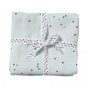 Komplet 2 tetra plenic Done by Deer - Dreamy Dots Blue
