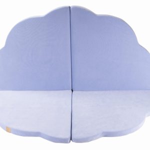 Montessori igralna podloga Cloud - svetlo modra